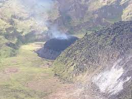 Satellite images and photos shared on social media images captured a thick column rising from the active volcano that began erupting at 8:41 a.m. Soufriere St Vincent Volcano West Indies St Vincent Volcanic Alert Level Raised To Orange New Lava Dome Growth Volcanodiscovery
