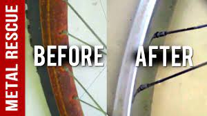 They'll also save you a lot of hassle and money in the long run. How To Remove Rust From A Chrome Bicycle Rim Or Bike Rim No Acids Youtube
