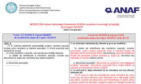 Ordonanta 26/2000 defineste clar normele si reglementarile pe care asociatiile si fundatiile sau federatiile trebuie sa le respecte. ModificÄƒri È™i CompletÄƒri Aduse Og Nr 26 2000 Cu Privire La AsociaÈ›ii È™i FundaÈ›ii Prin Legea 129 2019 Tabel Comparativ Oficial Anaf Cabinetexpert Ro Blog Contabilitate