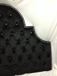 Night Sky Tufted Headboard With Rhinestones Full Size Diy Headboard Upholstered Tufted Headboard Diy Tufted Headboard