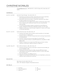 associate project manager resume