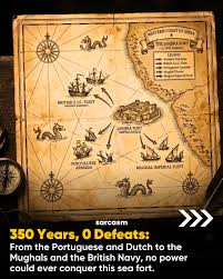 British Navy couldn't crack this fort ...