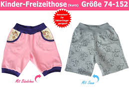 Kinder hosen nähen schnittmuster kostenlos. Kinder Hose Kinderhose Freizeithose Kurz Schnittmuster Anleitung