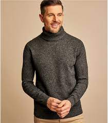 Mais son retour remarqué, le pull à col. Anthracite Pull A Col Roule Homme Laine D Agneau Woolover Fr