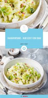 Rahmwirsing Nur Echt Von Oma Rezept In 2020 Rahmwirsing Rezepte Wirsing