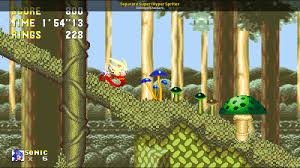This coloring page will teach your children. Separate Super Hyper Sprites Sonic 3 A I R Mods