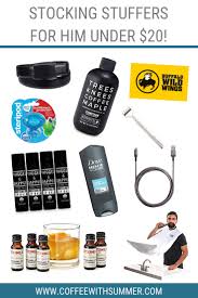 Something to get him started in the morning. Stocking Stuffers For Him Her Coffee With Summer