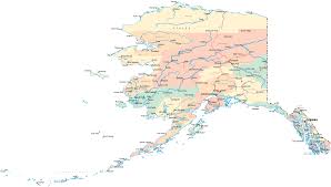 Its capital is juneau and its most populous city is anchorage. Alaska Road Map Ak Road Map Alaska Highway Map