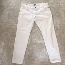 Cookie Johnson White Distressed Jeans 34
