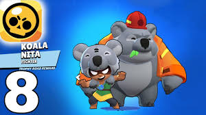 Nita summons the spirit of big baby bear to hunt down her. Brawl Stars Koala Nita Gameplay Walkthrough Part 8 Ios Android Youtube