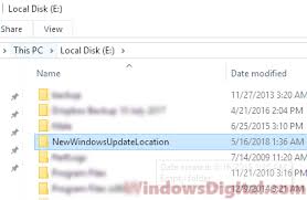 A Brilliant Idea To Change The Windows 10 Update Download Location So That You Won T Have To Worry About Insufficient Space On You Windows 10 10 Things Windows