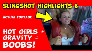 But on this particular the ride was stuck for an hour. Girl Wets Her Pants On The Sling Shot By Megapooponyou