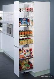 pantry kleine wohnung kuche kuchenschranke und regale kuchendekoration