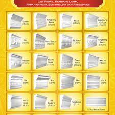 Tidak hanya itu saja, saat ini banyak sekali model plafon gypsum yang bisa kamu jadikan referensi untuk mempercantik ruangan. Jual Lis Gypsum Minimalis Lis Plafon Sunset Model Kembang 6cm Kota Bekasi Plafon Gypsum Pvc Bekasi Tokopedia