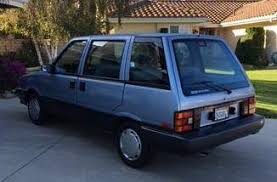 Side Impact 1987 Nissan Stanza Wagon Wagon Nissan Riding