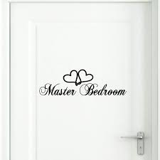 Black and white bedroom door. Amazon Com Master Bedroom Door Sign Home Quote Wall Sticker Removable Vinyl Decal Sign Room Decor Hk23 Handmade