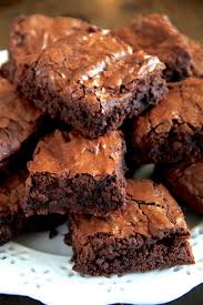 flourless double chocolate brownies