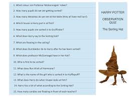 By carrielynneh in toys & games by mspy in organizing by rodneybones in knitting & crochet by chiok in costumes & cosplay by kaptinscarlet in. Harry Potter Observation Quiz The Sorting Hat Ppt Download