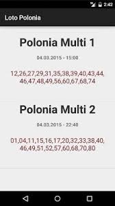Loteria poloneză 6/49 a fost înfiinţată în ianuarie 1957. Loto Poland 1 2 Apk Androidappsapk Co