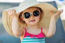 Sunhat Sunglasses Keeping Kids Safe Sunglasses Traveling With Baby