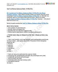 Soal bahasa indonesia kelas 10 semester 2 tentang negosiasi. 10 Contoh Soal Essay Beserta Jawabannya Tentang Materi Teks Negosiasi Jawabanku Id