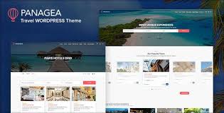 Panagea Hotel And Tours Booking Wordpress Theme Travel Wordpress Themes Wordpress Theme Free Wordpress Themes