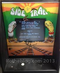 Exidy targ original nos 1980 retro classic video arcade game sales flyer adv. Train Locomotive Bootleg Cabinet Exidy Side Trak Rotheblog Rotheblog Arcade Game Blog