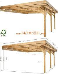 Teds Wood Working Carport Bois A Prix Imbattable Carport Adossant Bois 2 Voitures 31 26mc 0700425 Get A Lifetime Of Pr Building A Shed Pergola Shed Plans