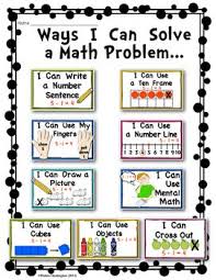 Solving Math Problems Strategy Posters For Subtraction C Math Strategies Math Strategies Posters Math