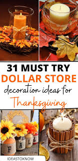 31 Dollar Store Thanksgiving Decorations Thanksgiving Dinner Table Decorations Thanksgiving Decorations Thanksgiving Table Decorations