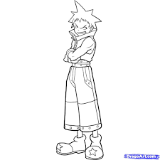 Soul Eater Coloring Pages Soul Eater Coloring Pagesblackstar Coloriage Black Star Soul Eater Soul Eater Color Paper Crafts