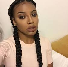 On the left, you have a braided weave in case you want something a bit more demure while on the right, you have a set of curly extensions for when you're feeling like a diva. Two Strand Braids Weave Hairstyles Braided Natural Hair Styles Braided Hairstyles