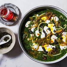 This Persian Noodle Soup Has Magical Powers Recipe Spinach Soup Vegetarian Dishes Healthy Recipes