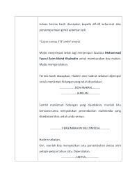 International islamic university malaysia (iium). Teks Pengacara Majlis Formal