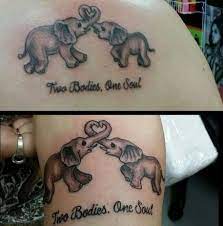 25 Mother Daughter Tattoos That Demonstrate An Unbreakable Bond Tattoos For Daughters Tattoo For Son Elephant Tattoos