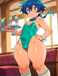 Lloyd de Saloum in leotard - Rule 34 AI Art