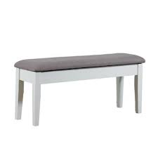 Same situation for the master suite—a. Jane Dining Bench With Storage White Walmart Com Walmart Com