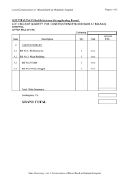 Bill of quantity excel sheet. Http Procurement Notices Undp Org View File Cfm Doc Id 9334
