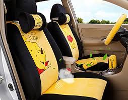 Black And Yellow Car Seats 18pc Maimai88 Superior Quality Yellow And Black Seat Covers Front Back Plush Seating Universal Full Set Favorite Women Car Car Seats Carseat Cover Seat Covers