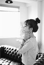 Pin By Patty On Fun With Hair Korean Hairstyle Cute Bun Hairstyles Korean Bun