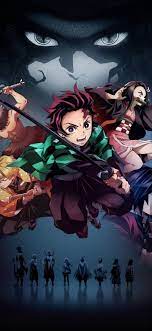 Demon Slayer Wallpapers Kimetsu No Yaiba Wallpapers Ilustrasi Naga Lukisan Jepang Animasi