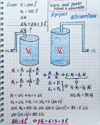 Work And Power The First Tube Can Fill A Tank Volume Of 600 Litres And The Second Tube Is A Tank Physics And Mathematics Learn Physics Mathematics Education