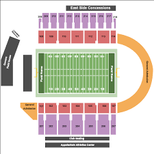 kidd brewer stadium seating chart boone