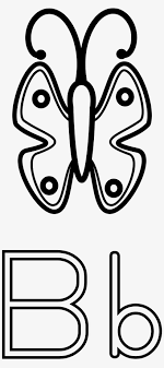 That's 26 letters x 5 colors = 130 clipart. Letter B Clipart Black And White B Is For Butterfly Transparent Png 1969x4296 Free Download On Nicepng