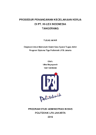 Pdf Prosedur Penanganan Kecelakaan Kerja Di Pt Hi Lex Indonesia Tangerang Tugas Akhir Program Studi Administrasi Bisnis Politeknik Lp3i Jakarta Idha Maysyaroh Academia Edu Sebagai sebuah kesultanan yang terletak diwilayah pesisir pulau jawa, cirebon mengandalkan perekonomiannya pada perdangangan jalur laut.