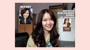 Thick and dense bubble gives you more convenience. First Hair Dye After 4 Years Using Etude House Hot Style Hair Coloring Bubble 8n Ash Gold Youtube