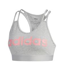 Shop sport bh's van merken als hunkemöller, nike & adidas online bij debijenkorf.be. Adidas Essentials Sport Bh Grau Pink Deinsportsfreund De