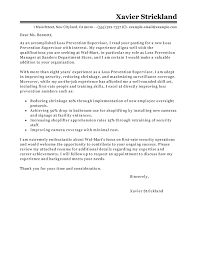 Best Loss Prevention Supervisor Cover Letter Examples Livecareer