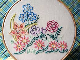 Alice S Garden Embroidery Pattern Sew Mama Sew Embroidery Flowers Pattern Garden Embroidery Embroidery Patterns