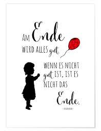 Maybe you would like to learn more about one of these? Abouki Art Factory Am Ende Wird Alles Gut Poster Online Bestellen Posterlounge De